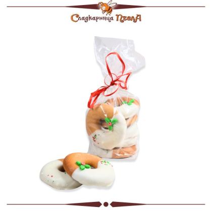 Коледни меденки с глазура