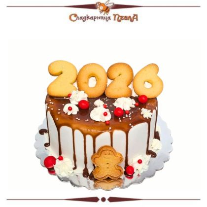 Торта Шоко Нова Година 