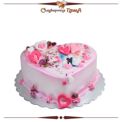 Торта Свети Валентин Сърце